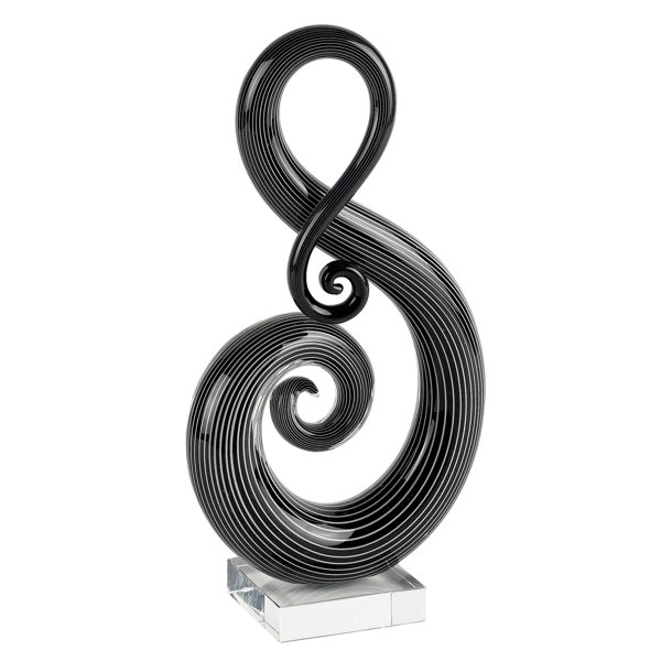 Orren Ellis Mukul Music Note Sculpture & Reviews Wayfair